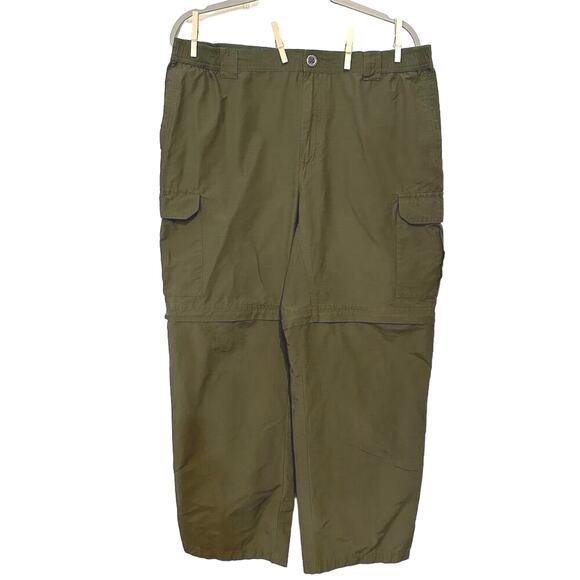 Columbia Sportswear Company Other - Columbia Men's Convertible Cargo Hiking Pants Green Size L 29-30" Inseam‎